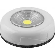 Фонарь-кнопка Feron 1LED 2W 69*25мм, белый, FN1204 (3*AAA в комплект не входят)