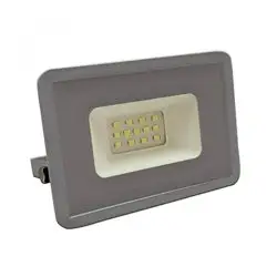 Прожектор светодиодный 10W 6500К 220V IP65 850Лм 104х92х24мм серый Китай СДО Фарлайт