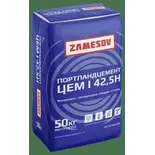 Цемент тарированный ПЦ М500 Д0 Zamesov 50 кг / ЦЕМ I 42,5 Н ТУ