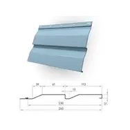 М/Сайдинг Stynergy SteelArt **, Корабельная доска, толщина 0.45 мм, размер 0,260*м2