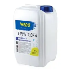 Грунт глубокого проникновения 10 кг WEDO G9
