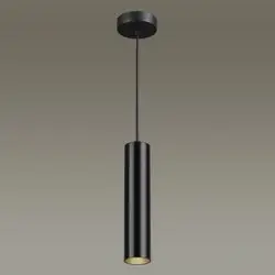 Подвес 3872/1L HIGHTECH ODL19 265 черный GU10 1*50W 220V KIKO