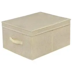 Коробка для хранения с ручкой, текстиль, размер: 40*50*25см