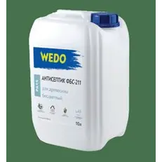 Антисептик WEDO PA 14 бесцветный ФБС-211 ГОСТ 28815-96 10л