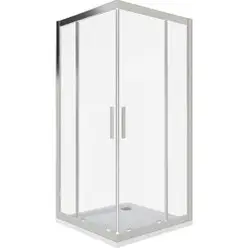 Ограждение душевое Good Door COFE CR-90-C-СН 900х900х1900