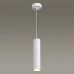 Подвес 3873/1L HIGHTECH ODL19 285 белый GU10 1*50W 220V KIKO