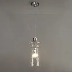 Подвес 4968/1 MODERN ODL23 300 хром/прозрачный/металл/стекло E14 1*40W PASTI*