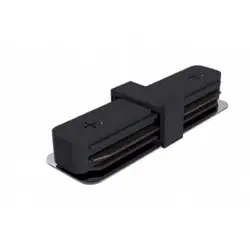 Коннектор питания ЭРА TR-1PA-IC-BK прямой для однофазного шинопровода черный