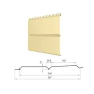 М/Сайдинг Stynergy Принт (PRINT) **, Евробрус, толщина 0.45 мм, размер 0,367*м2