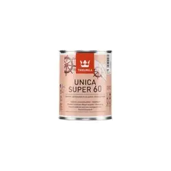 Лак паркетный полуглянцевый TIKKIVALA (Tikkurila) Unica Super 60 EP универсальный 0,9л