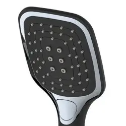 Смеситель HAIBA HB22803-7 для ванны с душевым гарнитуром, длинный излив, черный матовый
