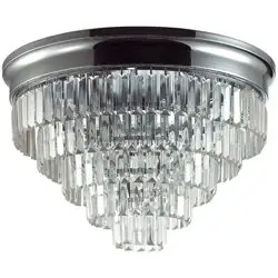 Люстра 8266/8C CLASSI LN26 120 хром/хрусталь металл/прозрачный Е14 8*40W 220V ZAHA